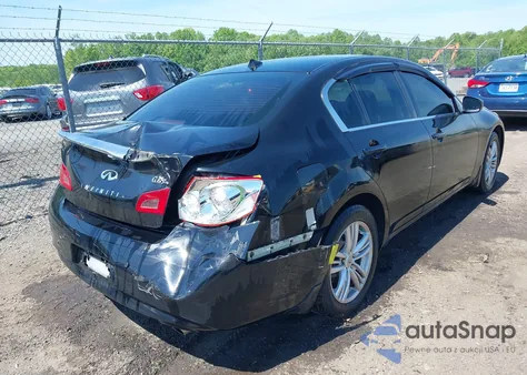 2013 Infiniti G37X из США, поврежденный, VIN JN1CV6AR9DM763361